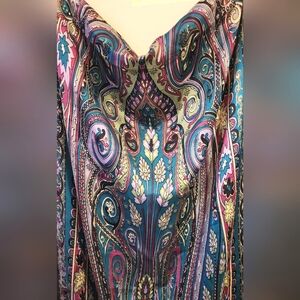 Vibrant Paisley Scarf